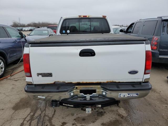 1FTNW20L9YED74681 - 2000 FORD F250 SUPER DUTY WHITE photo 6