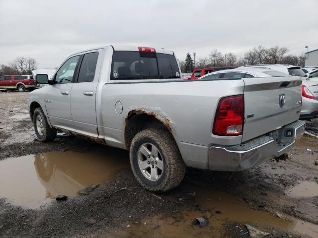 1D7RV1GPXAS132678 - 2010 DODGE RAM 1500 SILVER photo 2