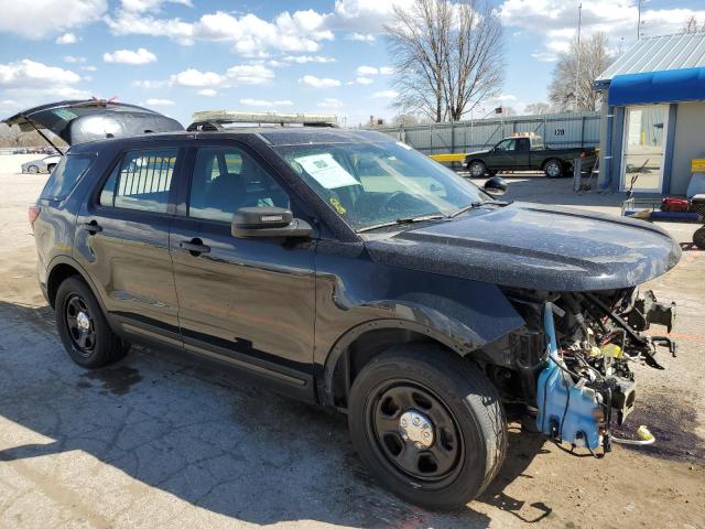 1FM5K8AR9HGD25787 - 2017 FORD EXPLORER POLICE INTERCEPTOR BLACK photo 4