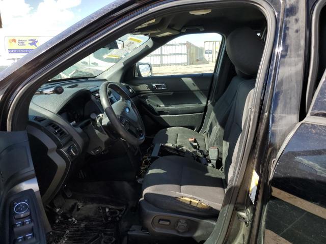 1FM5K8AR9HGD25787 - 2017 FORD EXPLORER POLICE INTERCEPTOR BLACK photo 7
