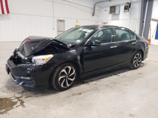 1HGCR2F73HA164630 - 2017 HONDA ACCORD EX BLACK photo 1