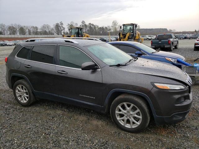 1C4PJLCB2HW559990 - 2017 JEEP CHEROKEE LATITUDE GRAY photo 4