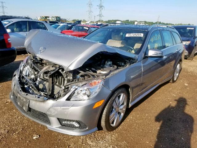 WDDHH8HB4BA482913 - 2011 MERCEDES-BENZ E 350 4MATIC WAGON  photo 2