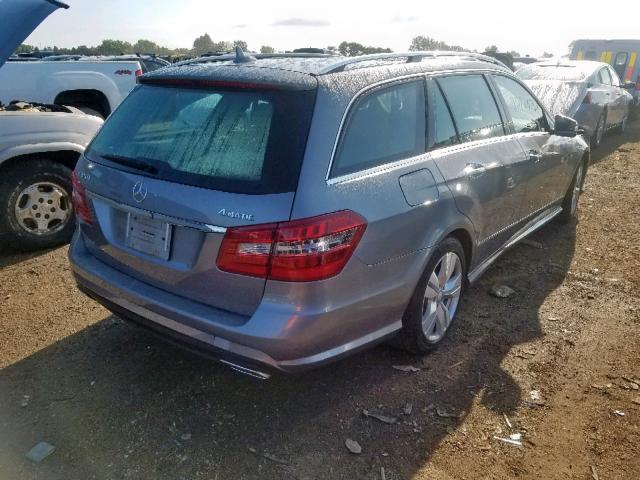 WDDHH8HB4BA482913 - 2011 MERCEDES-BENZ E 350 4MATIC WAGON  photo 4