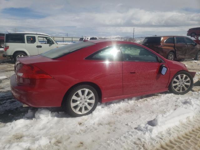 1HGCM82696A007941 - 2006 HONDA ACCORD EX RED photo 3