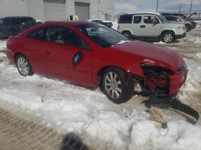 1HGCM82696A007941 - 2006 HONDA ACCORD EX RED photo 4