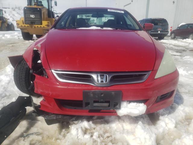 1HGCM82696A007941 - 2006 HONDA ACCORD EX RED photo 5