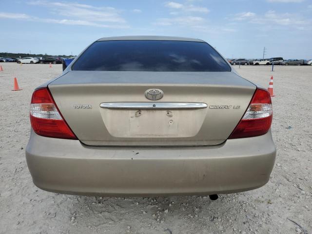 4T1BE32K43U750228 - 2003 TOYOTA CAMRY LE TAN photo 6