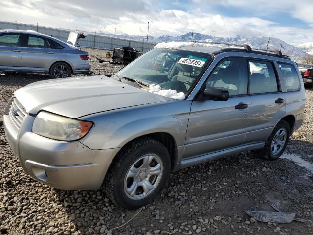 JF1SG63607H701226 - 2007 SUBARU FORESTER 2.5X SILVER photo 1