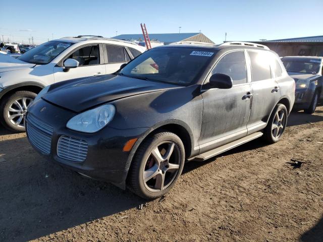 WP1AC29P16LA90787 - 2006 PORSCHE CAYENNE TURBO BLACK photo 1