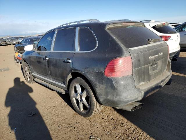 WP1AC29P16LA90787 - 2006 PORSCHE CAYENNE TURBO BLACK photo 2