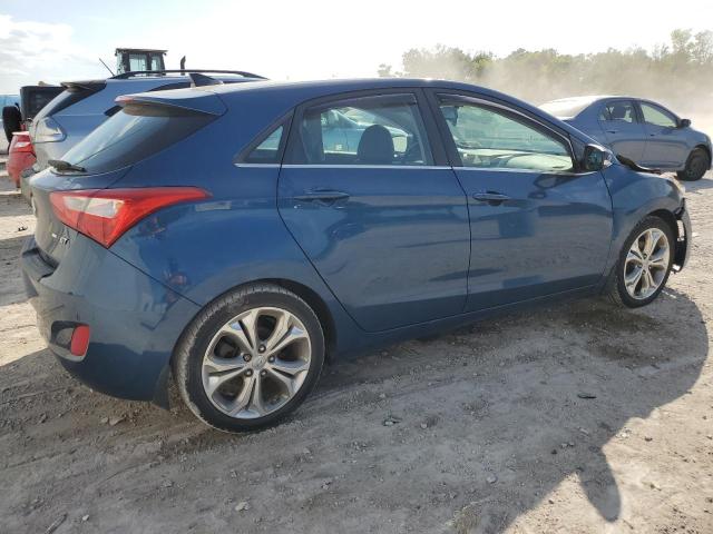 KMHD35LE6DU137600 - 2013 HYUNDAI ELANTRA GT BLUE photo 3