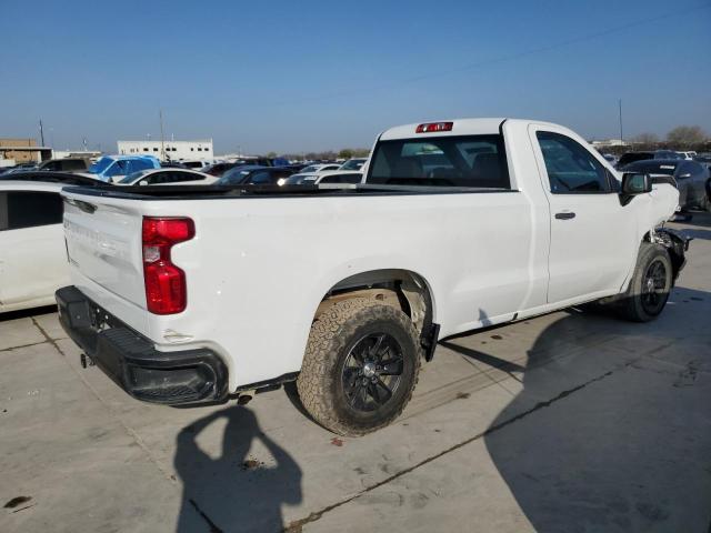 3GCNWAEF6MG273565 - 2021 CHEVROLET SILVERADO C1500 WHITE photo 3