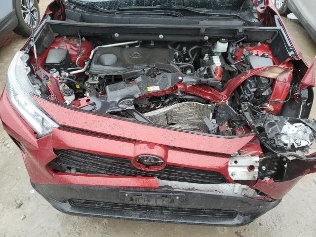 2T3P1RFVXKC030500 - 2019 TOYOTA RAV4 XLE RED photo 11