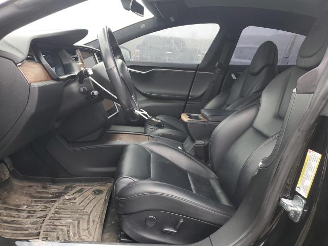 5YJSA1E25KF310378 - 2019 TESLA MODEL S BLACK photo 7
