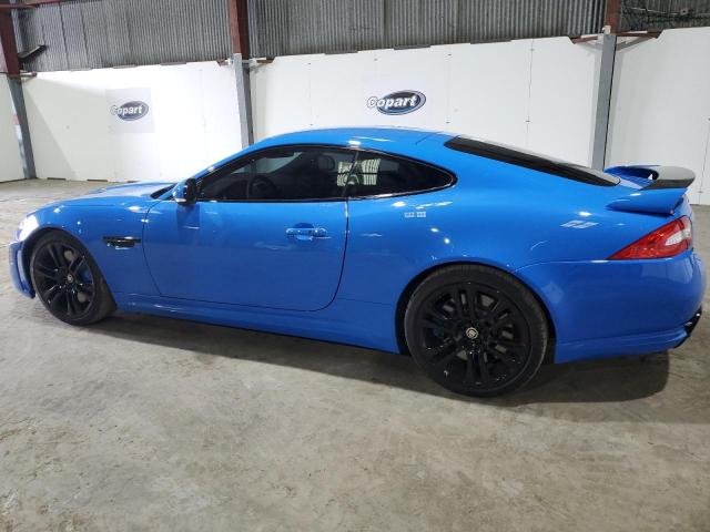 SAJWA4HA5DMB49714 - 2013 JAGUAR XKR S BLUE photo 2