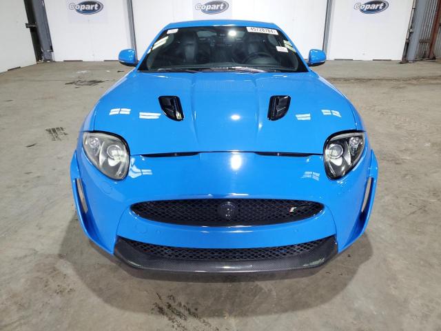 SAJWA4HA5DMB49714 - 2013 JAGUAR XKR S BLUE photo 5