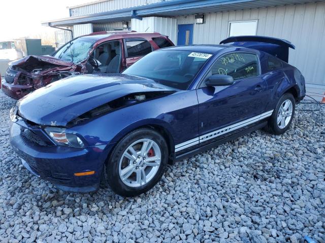 1ZVBP8AM0B5138659 - 2011 FORD MUSTANG BLUE photo 1