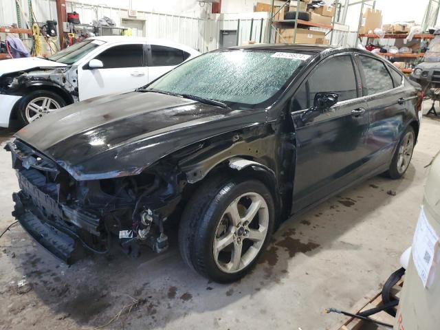 3FA6P0H7XDR302950 - 2013 FORD FUSION SE BLACK photo 1