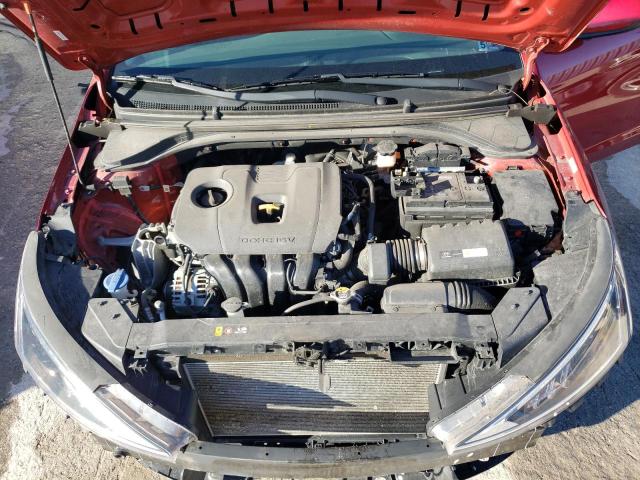 KMHD74LF2KU786458 - 2019 HYUNDAI ELANTRA SE RED photo 11