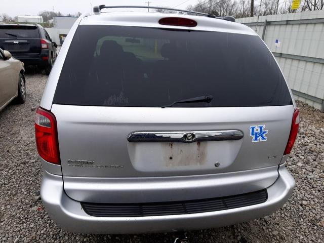 2C8GP44R84R502453 - 2004 CHRYSLER TOWN & COU LX SILVER photo 6