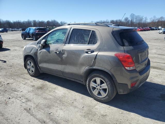 KL7CJLSB9LB335788 - 2020 CHEVROLET TRAX 1LT CHARCOAL photo 2