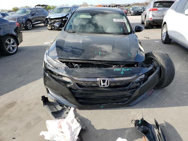 1HGCV2F9XJA051759 - 2018 HONDA ACCORD TOURING BLACK photo 5