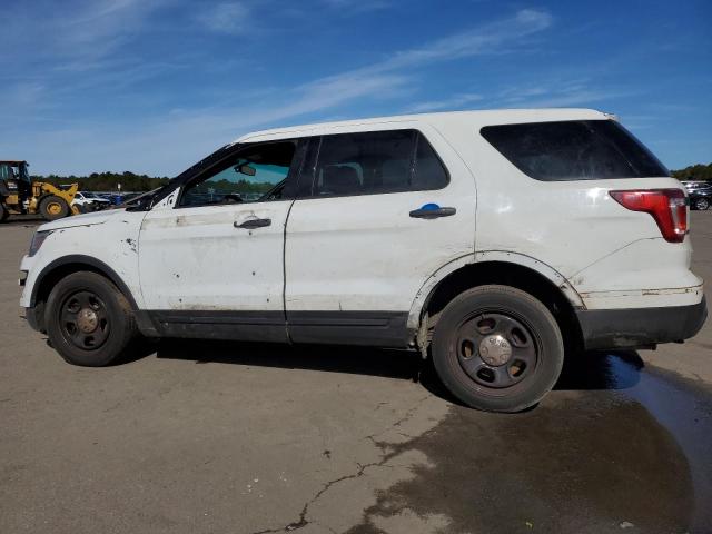 1FM5K8AR2GGC37064 - 2016 FORD EXPLORER POLICE INTERCEPTOR WHITE photo 2