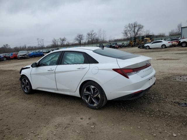 5NPLS4AG9PH112481 - 2023 HYUNDAI ELANTRA SEL WHITE photo 2