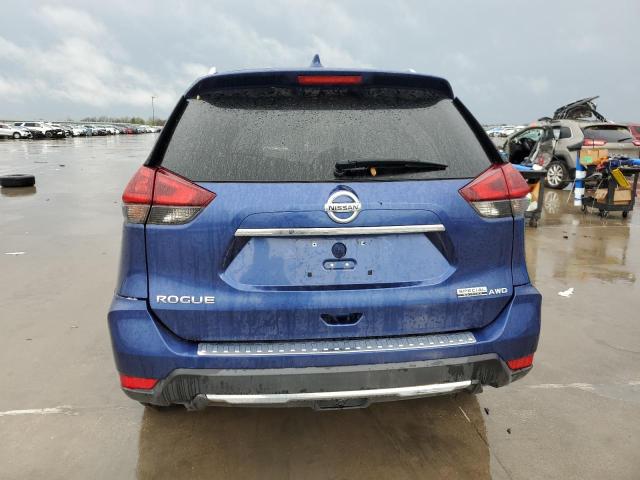 5N1AT2MV9KC704109 - 2019 NISSAN ROGUE S BLUE photo 6