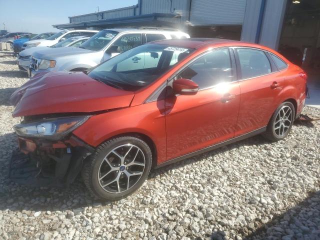 1FADP3H20JL239042 - 2018 FORD FOCUS SEL RED photo 1