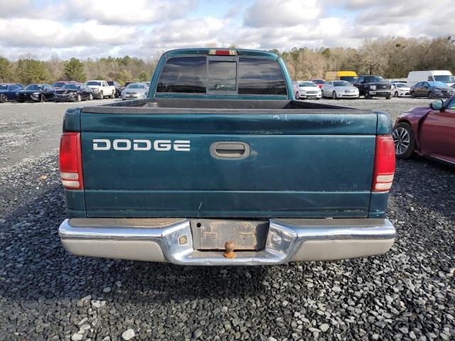 1B7GL22X5XS190369 - 1999 DODGE DAKOTA GREEN photo 6