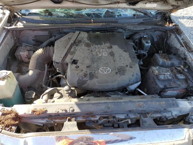 5TEJU62N17Z322273 - 2007 TOYOTA TACOMA DOUBLE CAB PRERUNNER SILVER photo 11