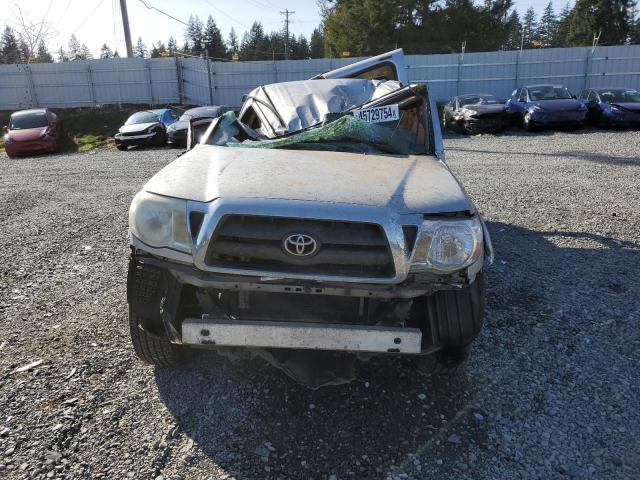 5TEJU62N17Z322273 - 2007 TOYOTA TACOMA DOUBLE CAB PRERUNNER SILVER photo 5