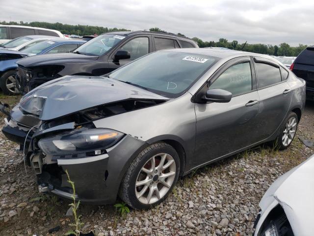 1C3CDFBAXDD148184 - 2013 DODGE DART SXT GRAY photo 1