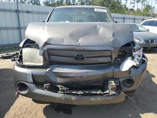 5TBDT48134S457586 - 2004 TOYOTA TUNDRA DOUBLE CAB LIMITED GRAY photo 5