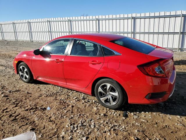 2HGFC2F67MH546175 - 2021 HONDA CIVIC LX RED photo 2