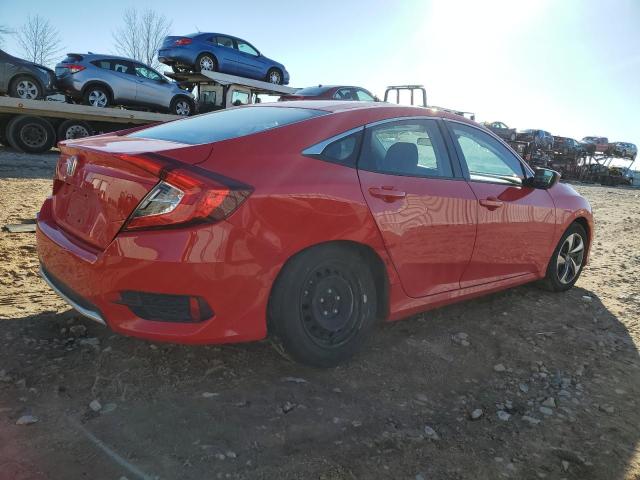 2HGFC2F67MH546175 - 2021 HONDA CIVIC LX RED photo 3