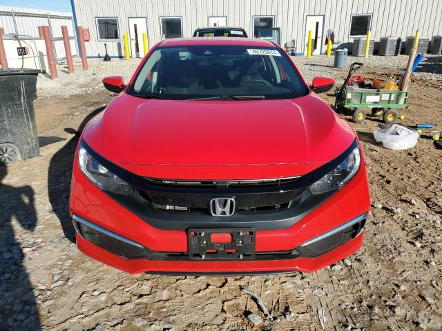 2HGFC2F67MH546175 - 2021 HONDA CIVIC LX RED photo 5