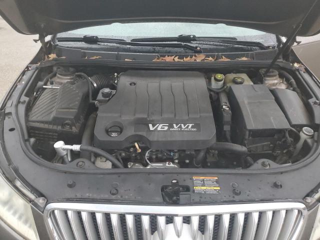 1G4GE5ED4BF225445 - 2011 BUICK LACROSSE CXS GRAY photo 11