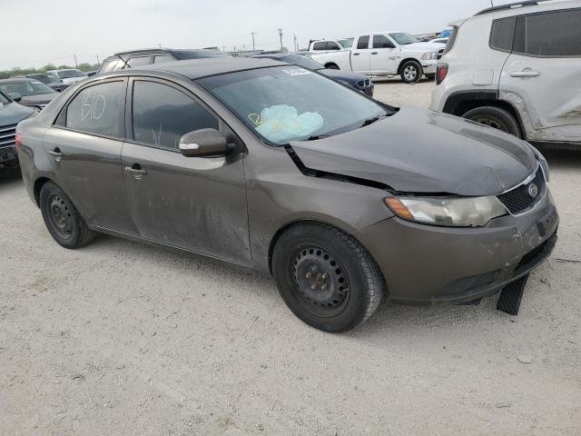 KNAFU4A22A5142583 - 2010 KIA FORTE EX BROWN photo 4