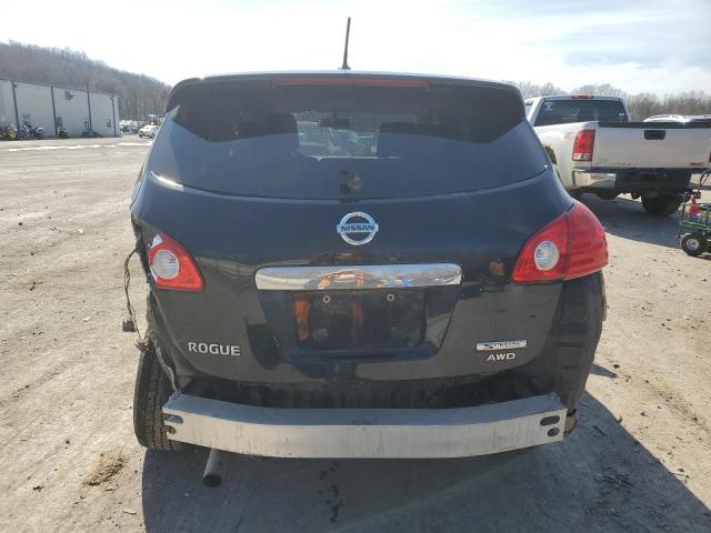 JN8AS5MV8DW623875 - 2013 NISSAN ROGUE S BLACK photo 6