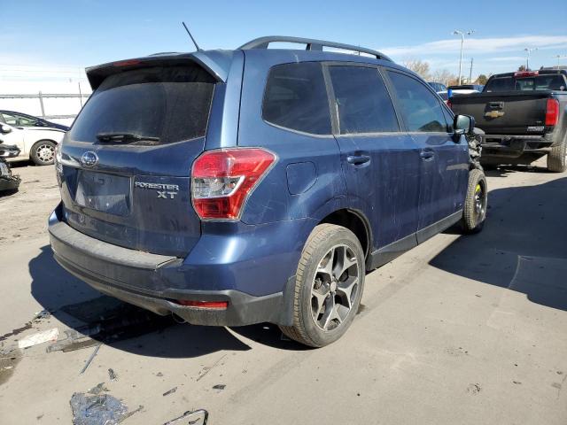 JF2SJGDC1EH460121 - 2014 SUBARU FORESTER 2.0XT PREMIUM BLUE photo 3