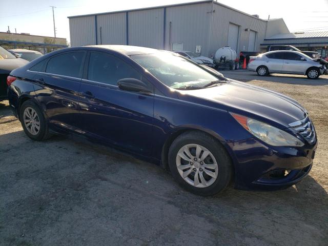 5NPEB4AC2BH051912 - 2011 HYUNDAI SONATA GLS BLUE photo 4