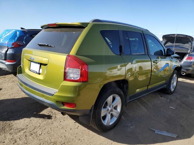 1C4NJDBB6CD650618 - 2012 JEEP COMPASS SPORT GREEN photo 3