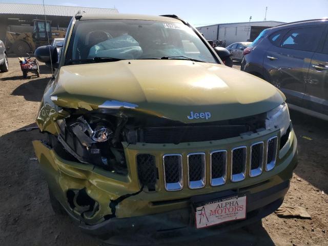 1C4NJDBB6CD650618 - 2012 JEEP COMPASS SPORT GREEN photo 5