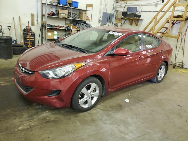 KMHDH4AE1BU101096 - 2011 HYUNDAI ELANTRA GLS RED photo 1