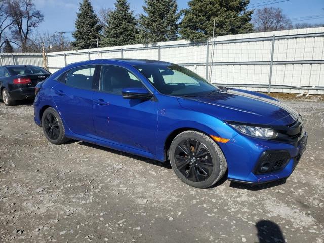 SHHFK7H69KU415097 - 2019 HONDA CIVIC EX BLUE photo 4