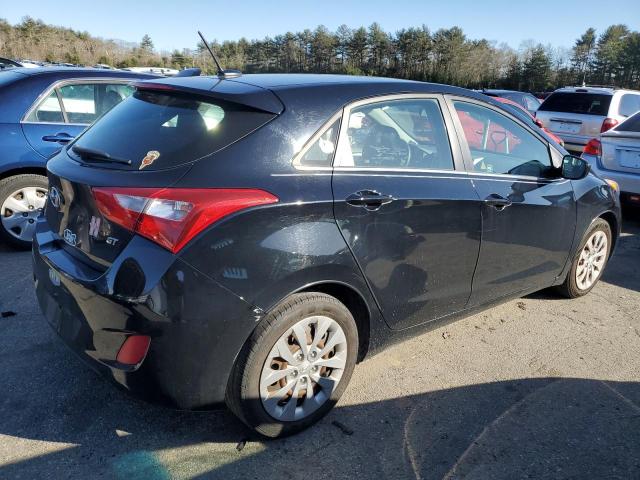 KMHD35LH2GU311502 - 2016 HYUNDAI ELANTRA GT BLACK photo 3