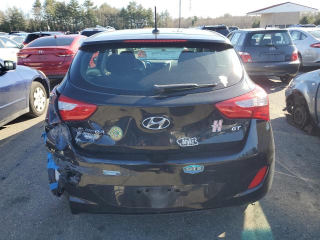 KMHD35LH2GU311502 - 2016 HYUNDAI ELANTRA GT BLACK photo 6